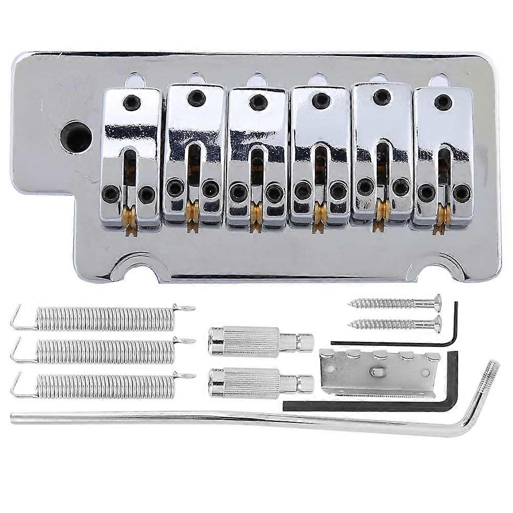 6 strängar elgitarr Tremolo Bridge Set gitarrtillbehör ersättningsdel