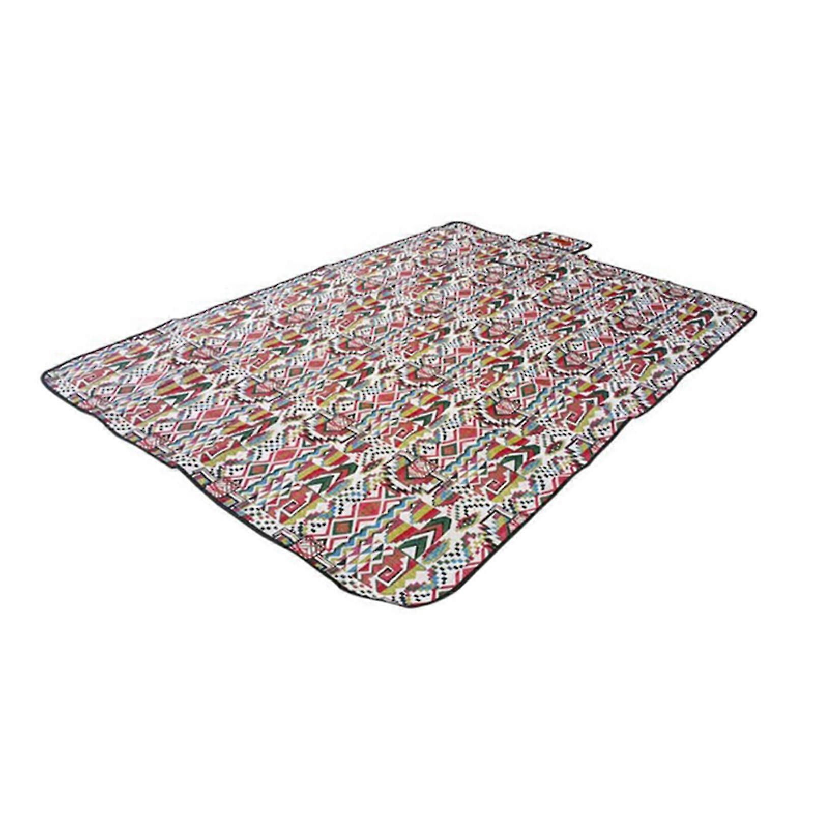 Picnic Blanket Waterproof Foldable Portable Backpack For Camping On Grass Beach