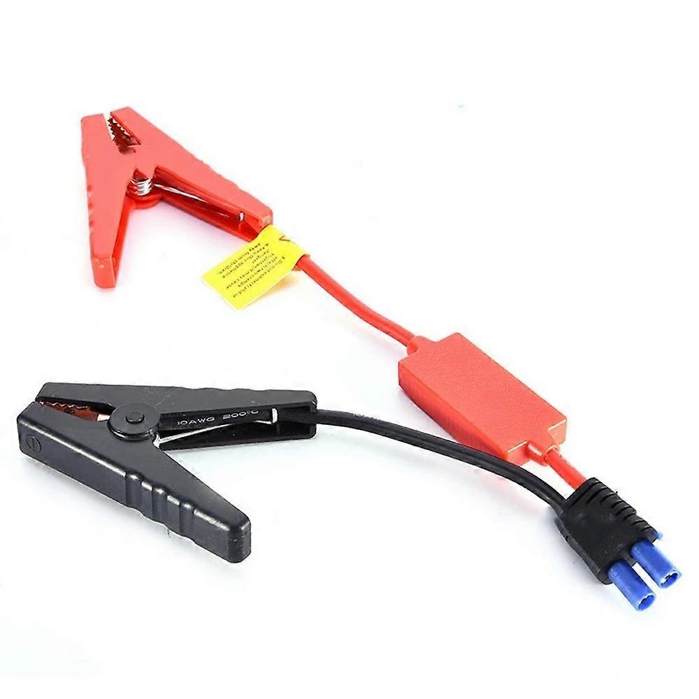 Emergency Car power connector Battery Jumper Alligator Clip Jump Starter Cable Clamp With EC5 Plug