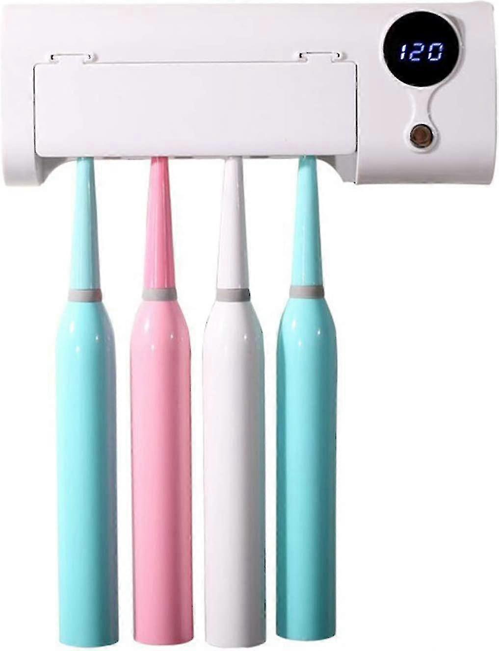 Toothbrush Sanitizer Holder, Smart Induction Toothbrush Sterilizer