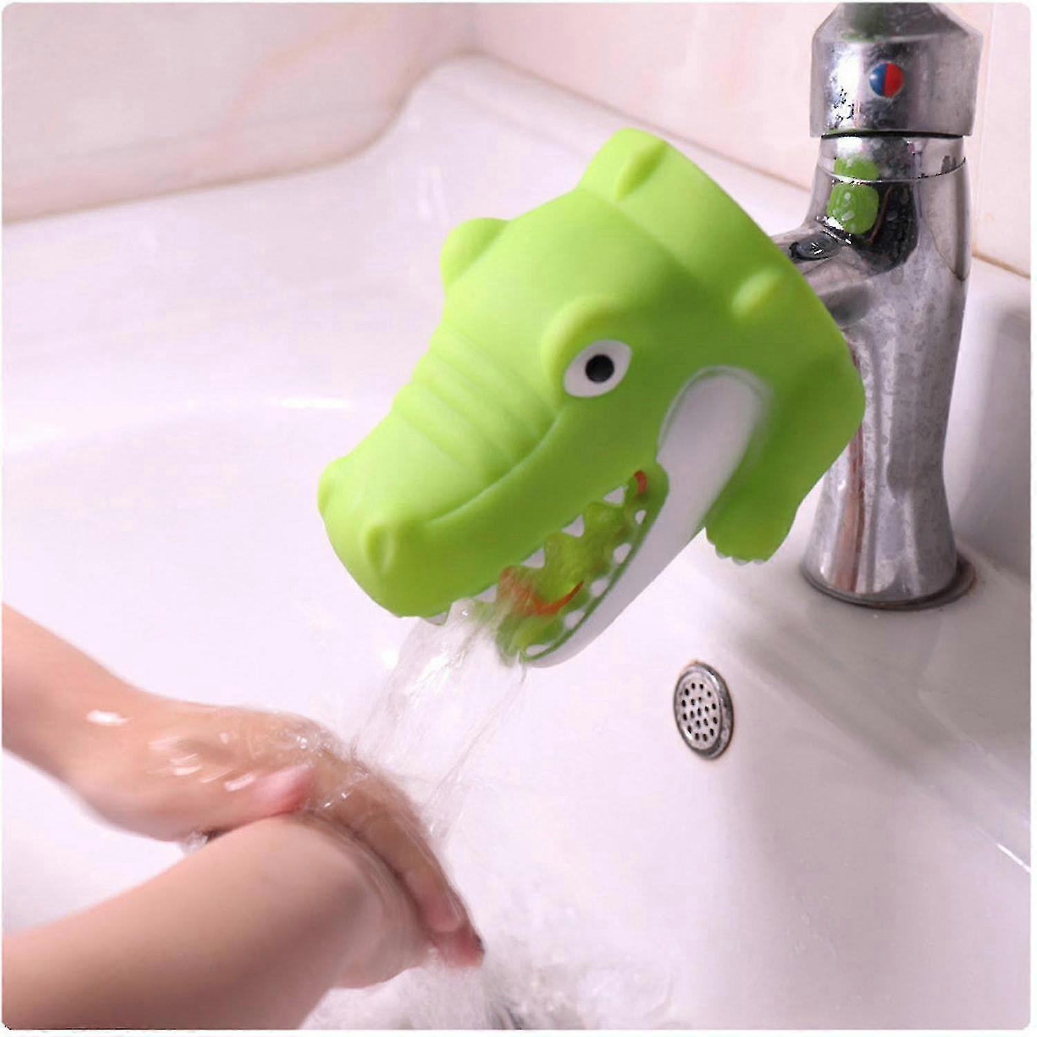 Kitchen Bathroom Faucet Extender Sink Handle Extender Child Washing Easily