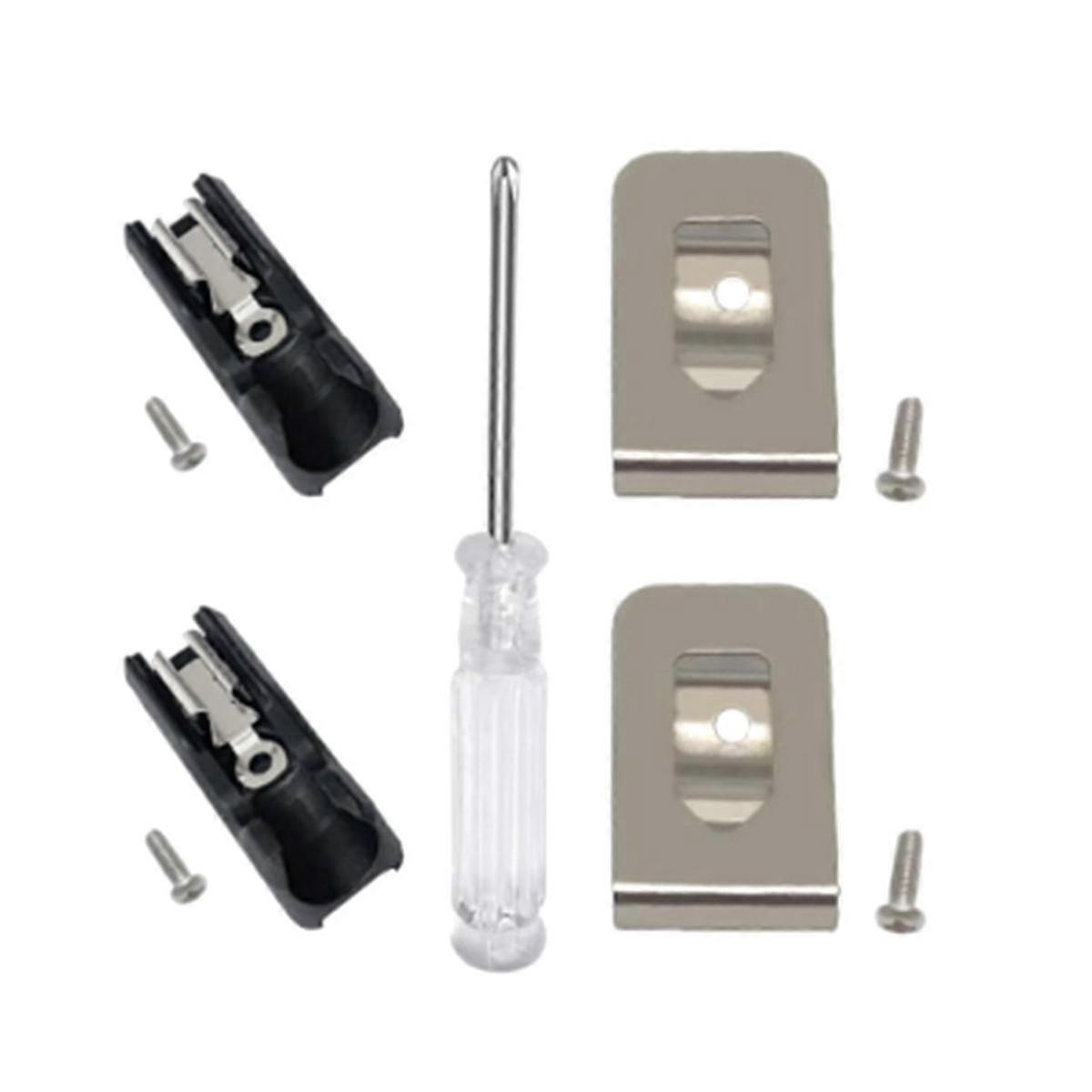 Replacement Bit Holder and Hook Clip Kit for 20V Max Drill Tools DCD980 DCD985 DCD980L2 DCD985L2