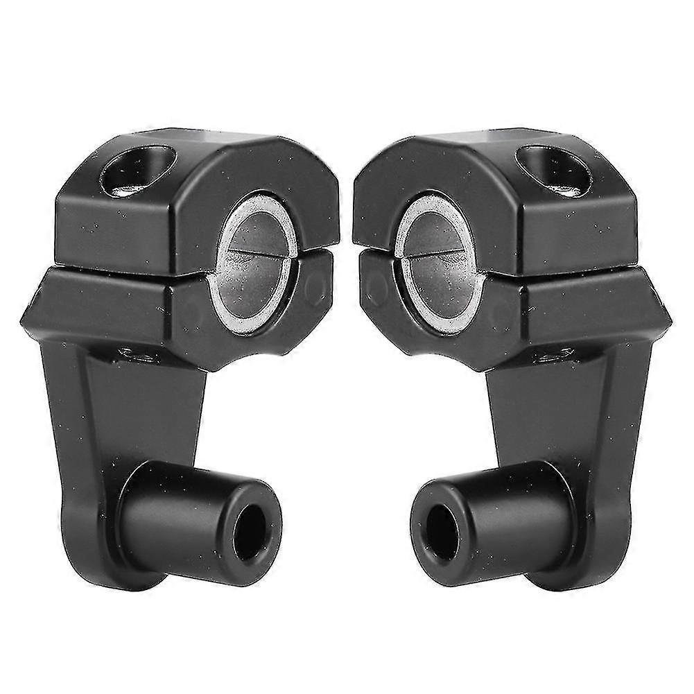 Universal CNC Aluminum Motorcycle Handlebar Riser Bracket Clamp - 2PCS (22mm/28mm)