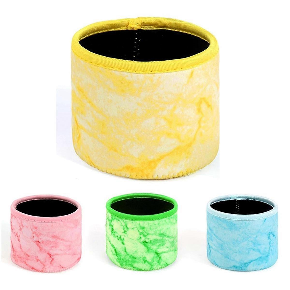 Pack of 4 16OZ Ice Cream Neoprene Sleeve for Creami Deluxe Accessories, Reusable Insulated Sleeves