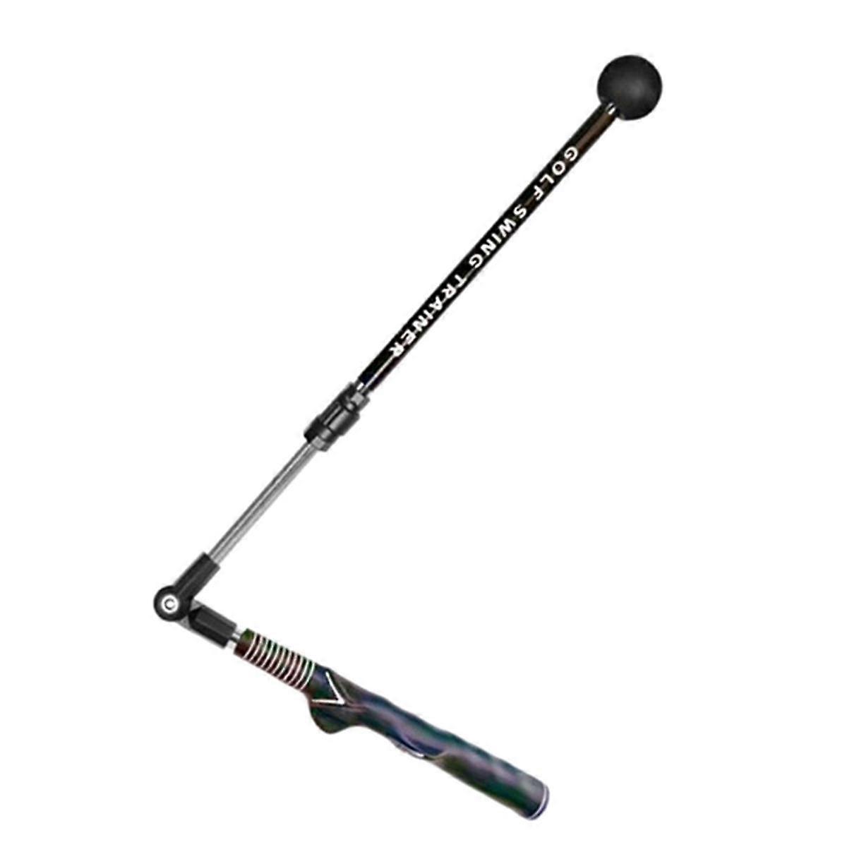 Golf Swing Trainer Portable Golf Training Aid Adjustable to Improve Hinge, Forearm Rotation, Should