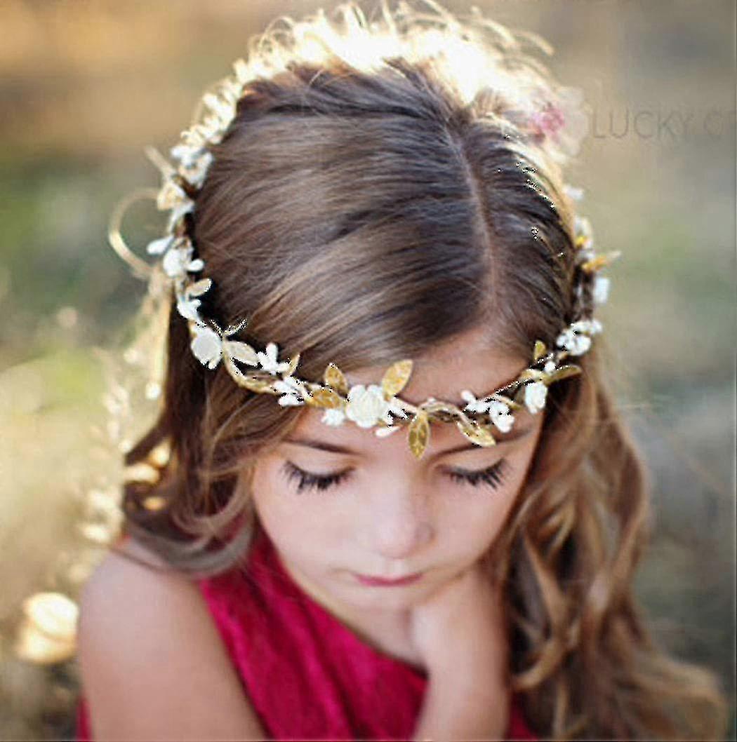 Boho Style Floral Στεφάνι, Στέμμα, Γιρλάντα Γάμου, Headband, Λουλούδια, Αξεσουάρ Μαλλιών Για Γυναίκες Και