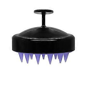 Shampoo Brush Scalp Care Hair Brush med myk silikon hodebunnen ger