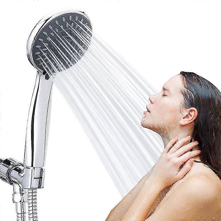 Dww-showerhead Five-function Chrome-plated Handheld Shower Set Concealed Showerhead