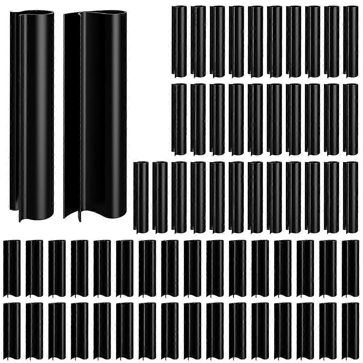 64 Pcs Pool Cover Clips, 2 Shapes Winter Swimming Pool Cover Clamps For Above Ground Pools 4.7inch Pool Wind Guard Clips