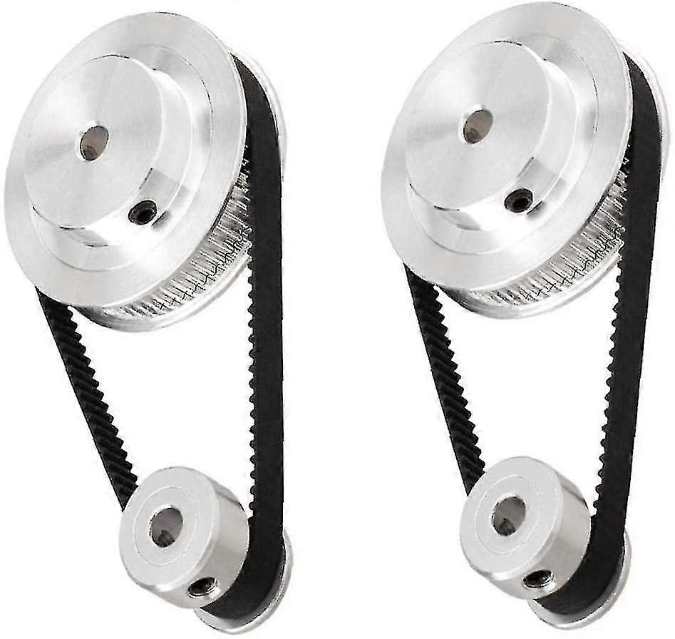 2gt Synchronous Wheel 20 60 Teeth Bore Aluminum Synchronous Pulley Gt2 Timing Belt Pulley System