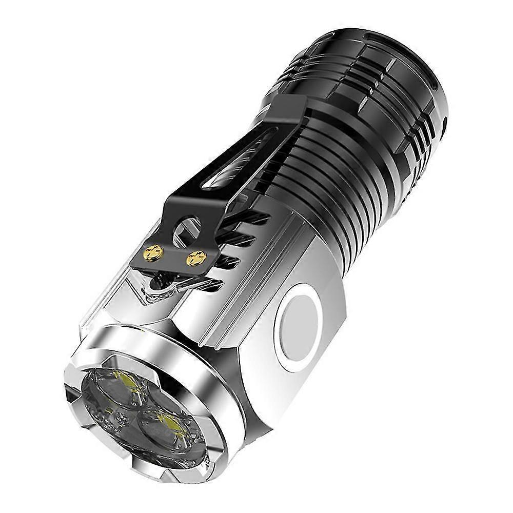 Three-eyed Monster Mini Flashlight, Rechargeable Led Flashlights High Lumens