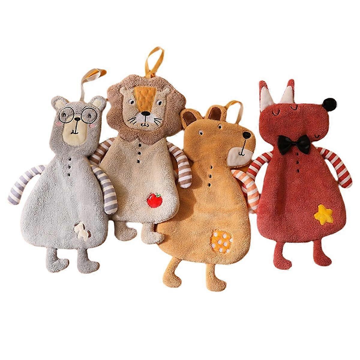 منشفة اليد الكرتونية معلقة المنزلية لطيف منشفة يد المطبخ منشفة اليد الكرة الحمام Childr