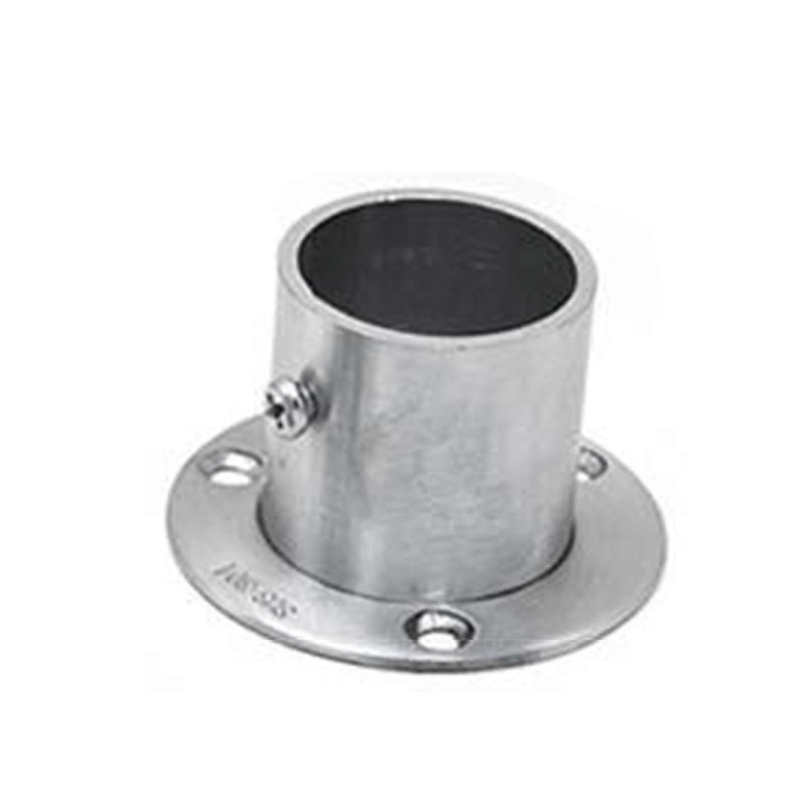 Closet Rod Flange Shower Curtain Socket Bracket Support For Pipe (16mm-32mm)