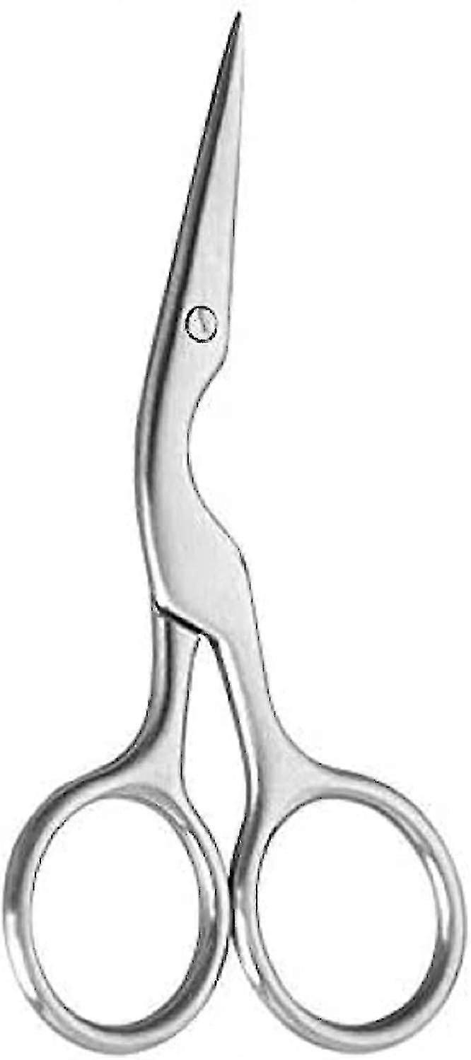 Wenkbrauw Pincet Brow Shaping Scissors (zilver)