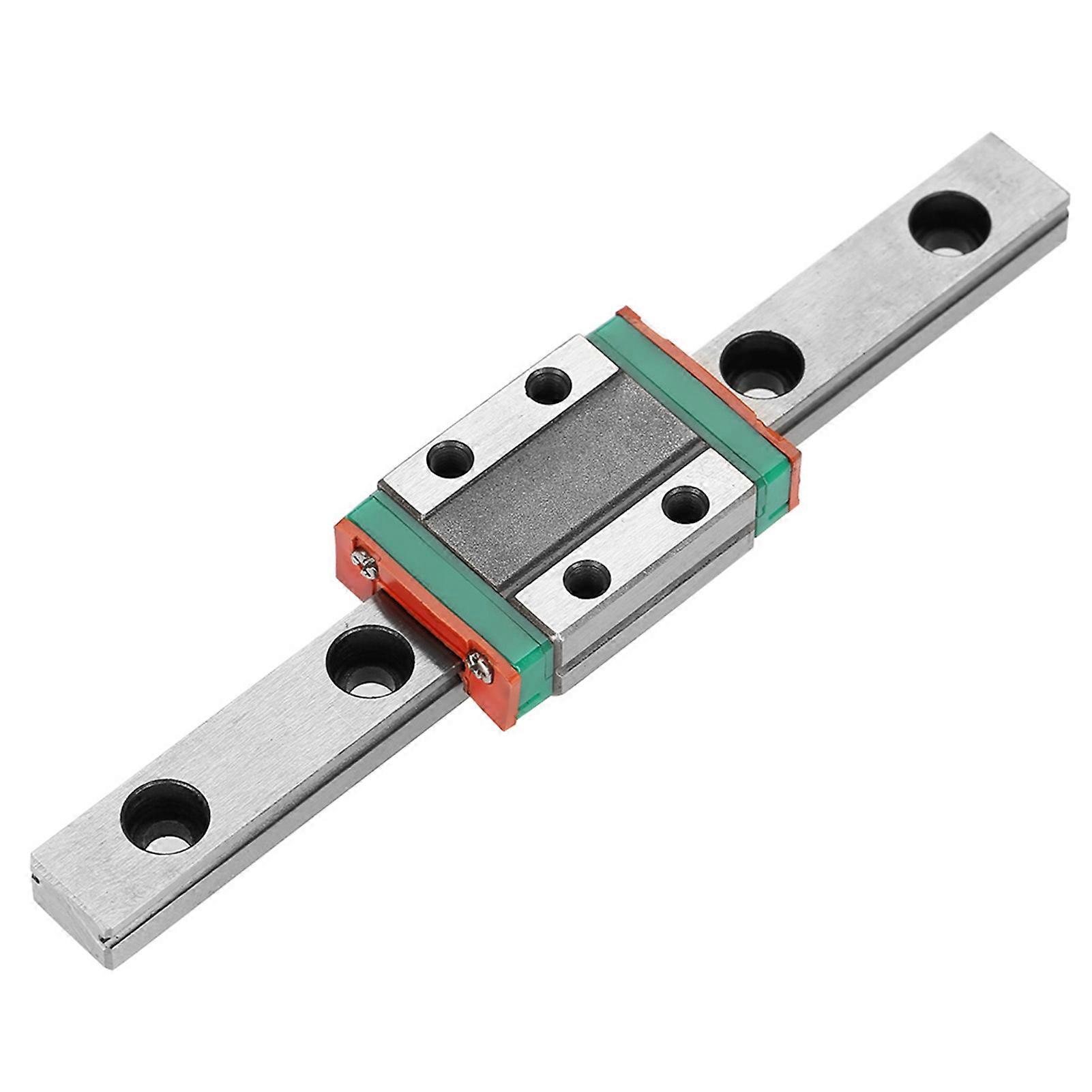 1pc LML9B Miniature Linear Rail Guide Rail 9mm Width   Slide Block (100mm)