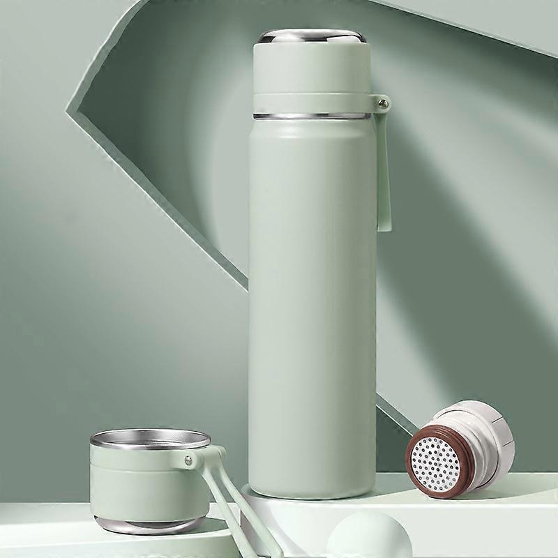 1pcs thermos bottle-white lid with rope