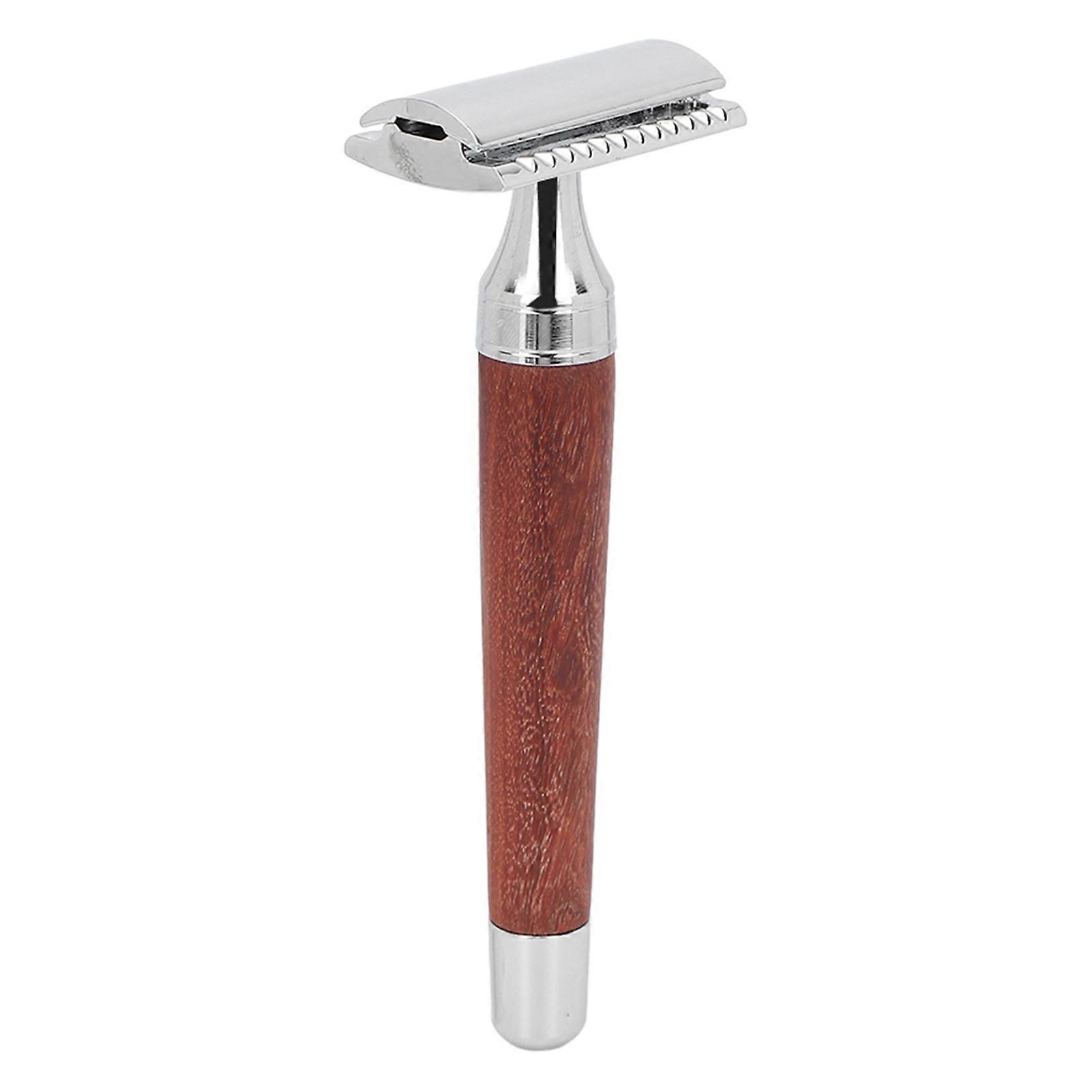 Shaving Razor Vintage Style Safe Accurate Double Edge Ergonomic Design Skin Friendly Safety Razor