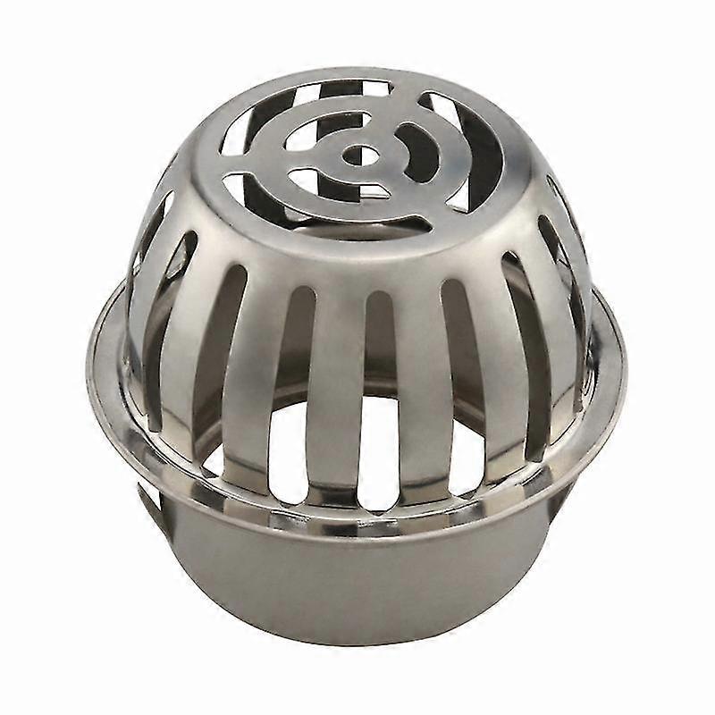 EVAGO Stainless Steel Gutter Filters Metal Gutter Guards To Help Keep Drain Clear Stops Blocking Leaves And Debris 83mm