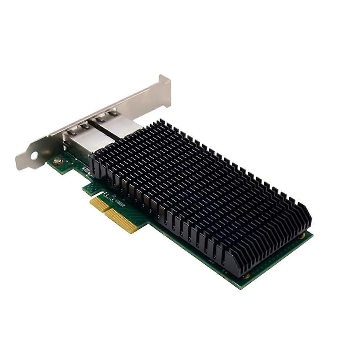 Scheda di rete per server PCIe 10G ST7319 X540-T2 Scheda di rete PCIe X4 5.0GT/S a doppia porta RJ45 10G