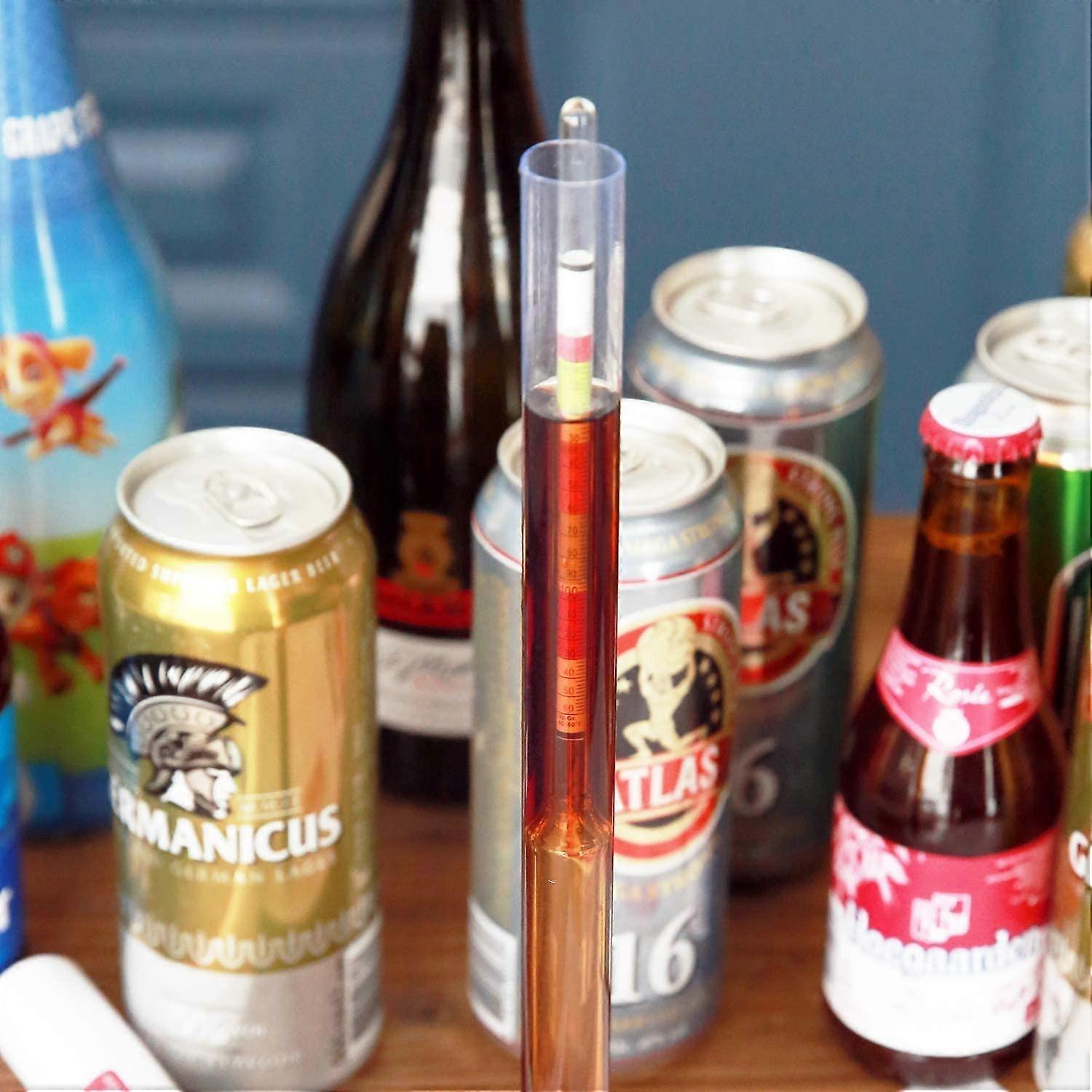 Hydrometer hydrometer (density meter, sugar tester,) for home brewed beer, wine and cider