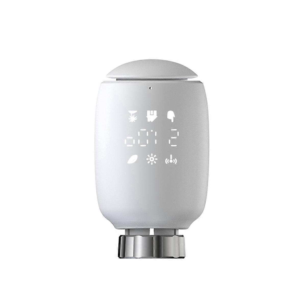 Tuya Smart ZigBee Radiator Actuator TRV Programmable Thermostatic Radiator Valve App Remote