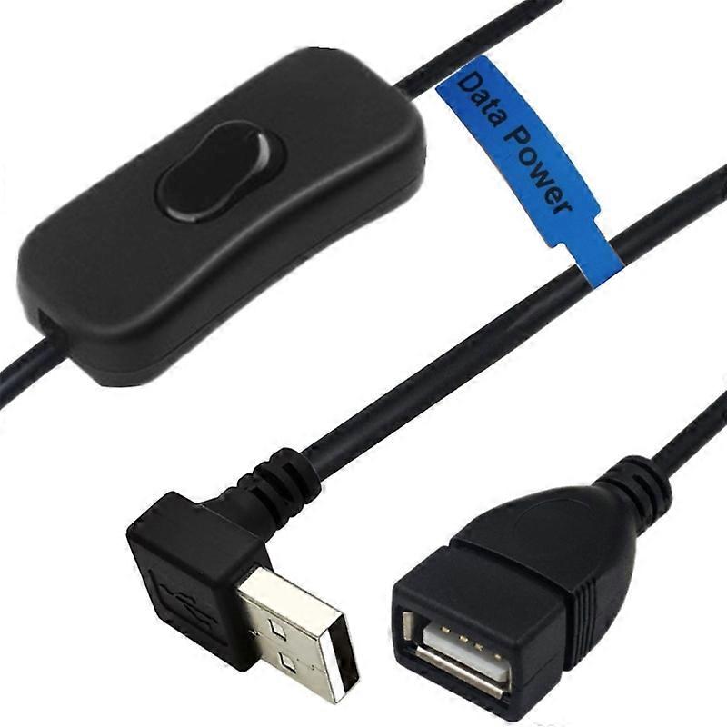 USB 2.0 Male to Female Extension Data Cable with ON/Off Switches for USB Fan