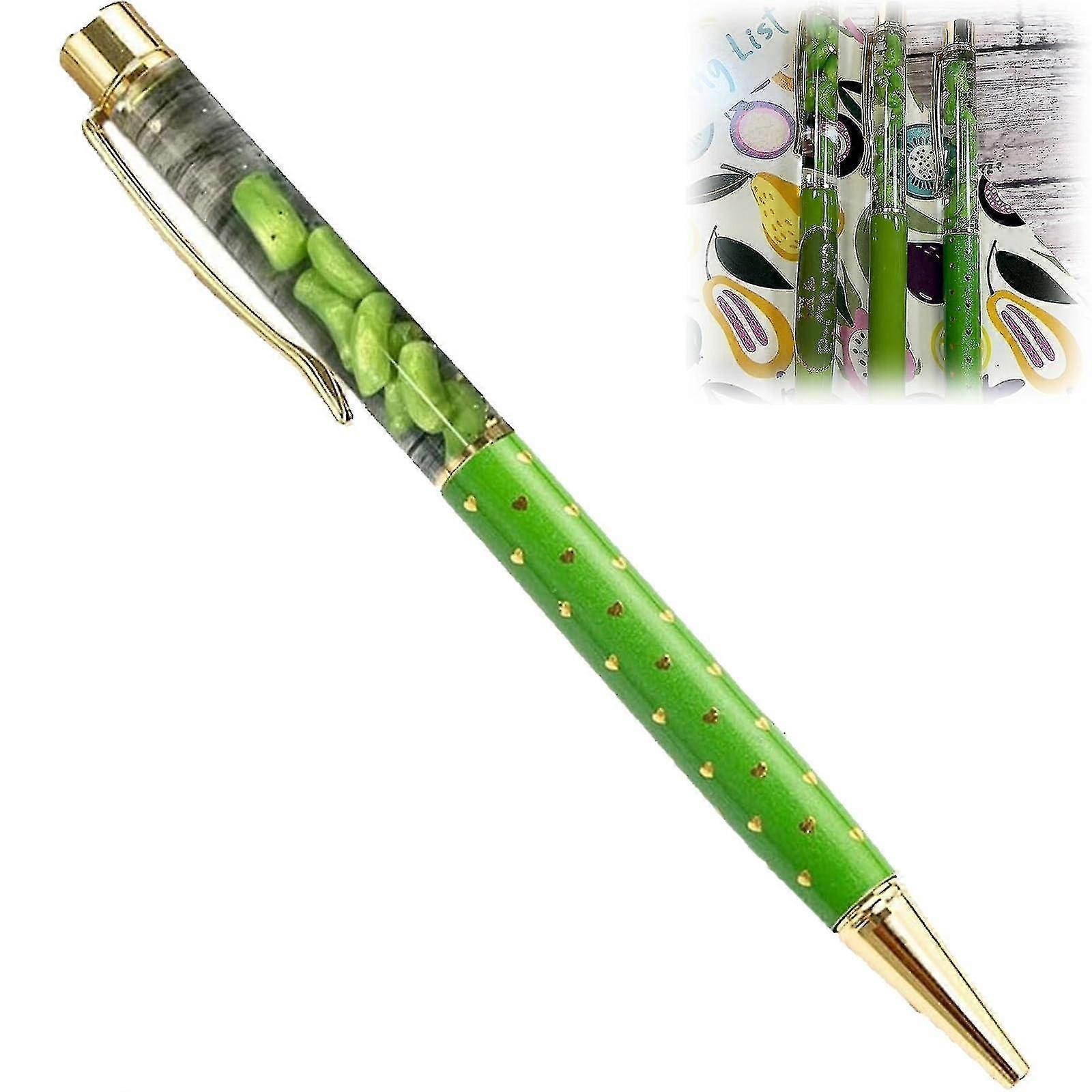قلم مخلل هدية مضحكة ميني المخللات القلم مخلل مخلل قلم حبر جاف مخلل عاشق هدايا أقلام معدنية عائمة