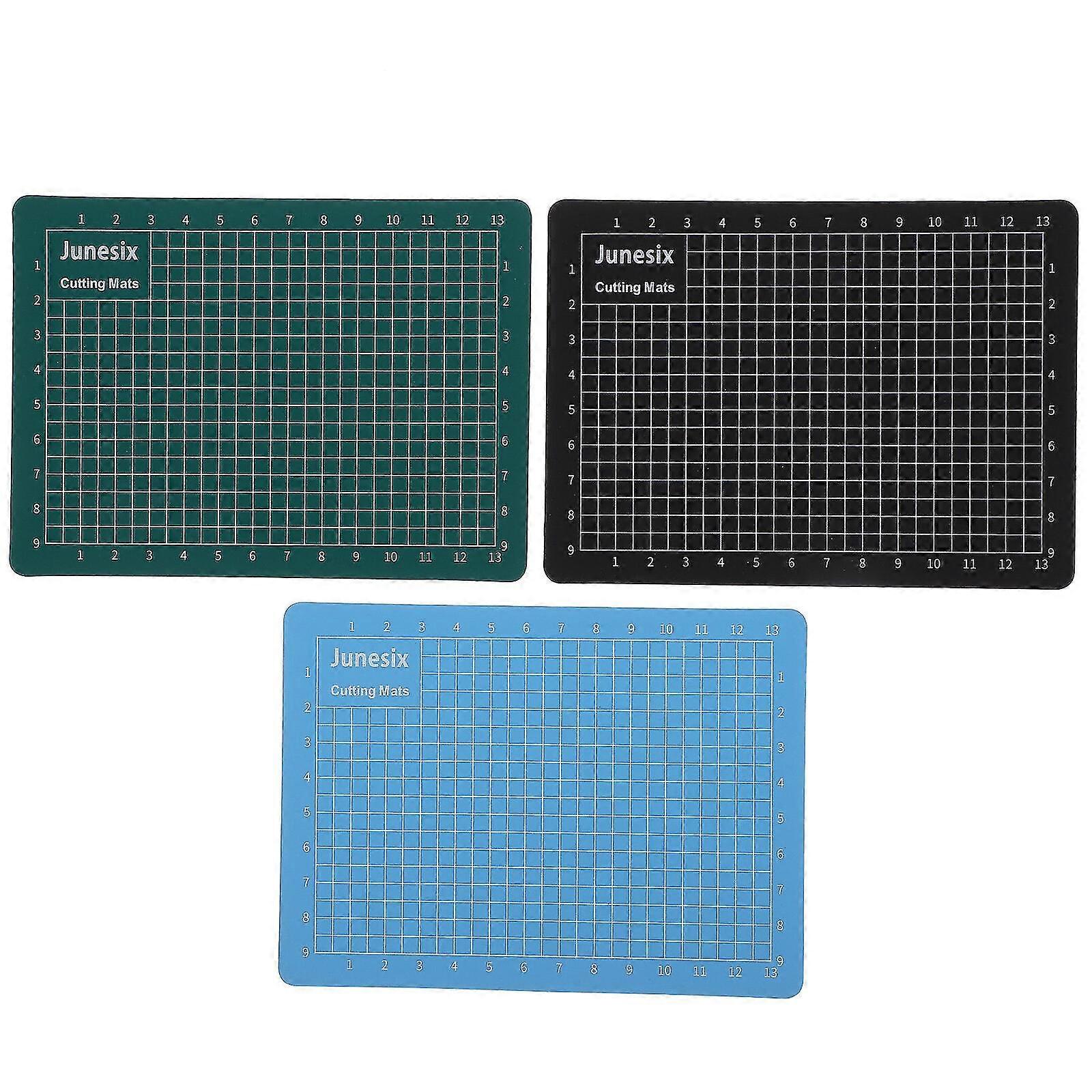 3pcs Handcraft Mat Professional Cutting Mats A6 Non-slip Cutting Craft Mats