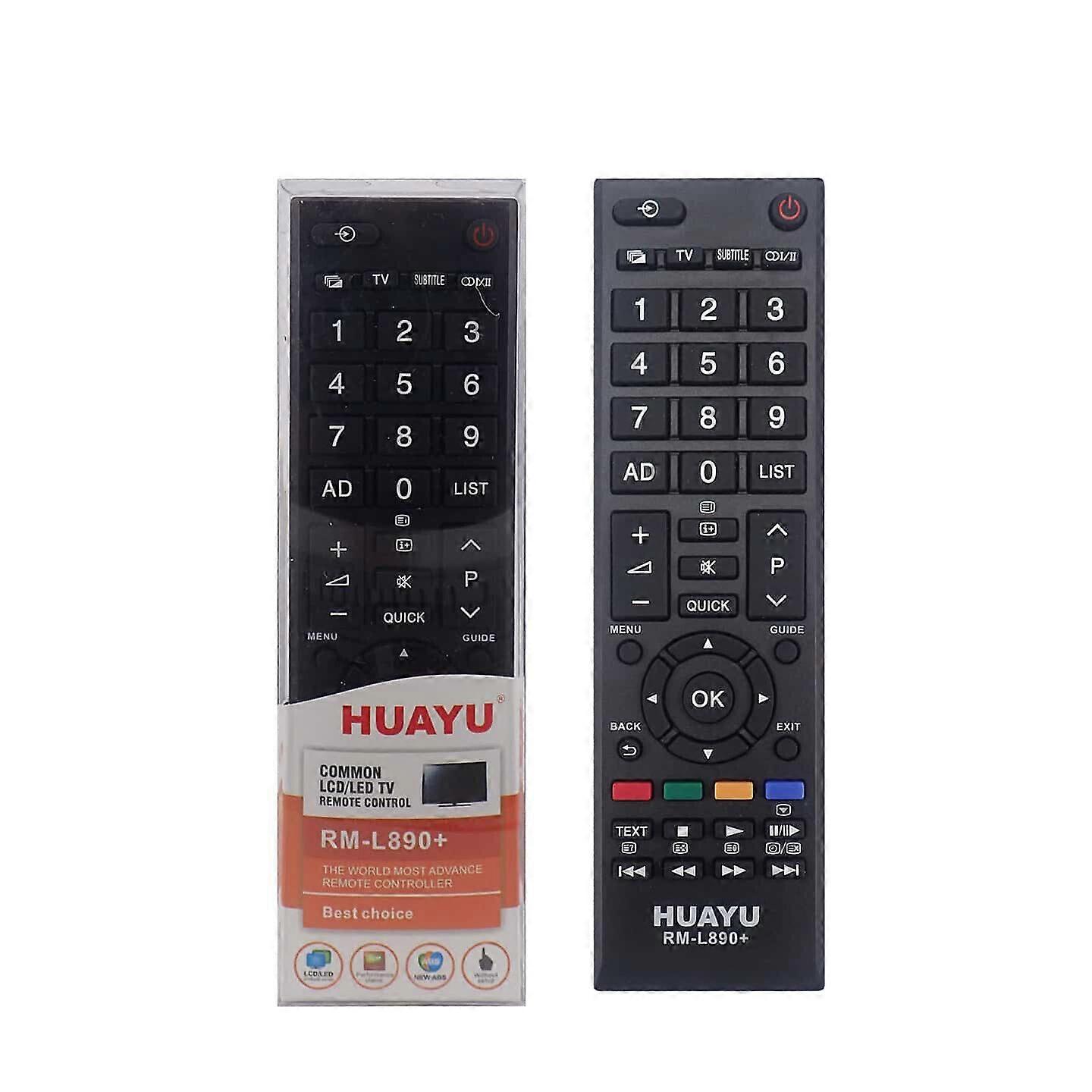 RM-L890+ Universal For Toshiba LCD TV Remote Control CT-90013 CT-90128