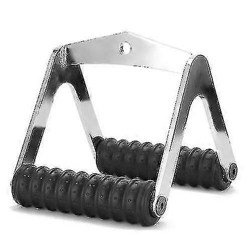 Hand Exercisers Gym Fitness T-bar For Pulley Cable Machine Back Muscle Workout Row V-shaped Bar Handle Rowing Machine Hand Grips