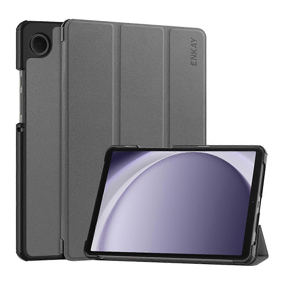 ENKAY PU Leather Stand Case For Samsung Galaxy Tab A9 8.7