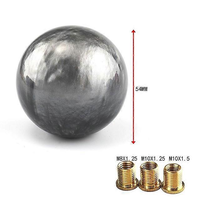 Cloud Marble Round Ball Gear Shift Knob Manual Gear Stick Shift Shifter Lever Knob With Adapters Car Accessories