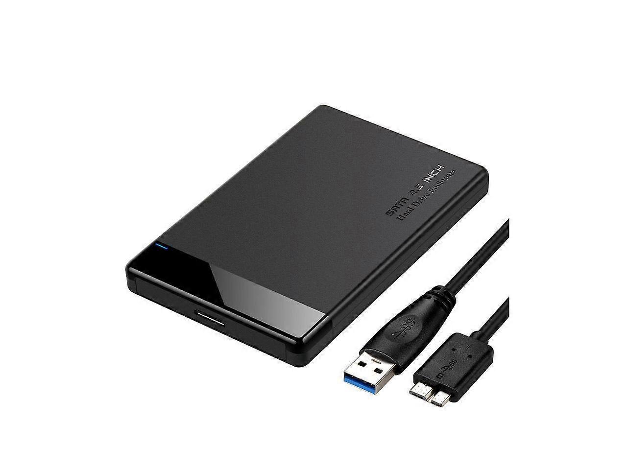 SATA 2.5-inch USB 3.0 Mobile Hard Drive Box 5Gbps Laptop External Hard Drive Enclosure Hard Disk Case Maximum Support 3BT