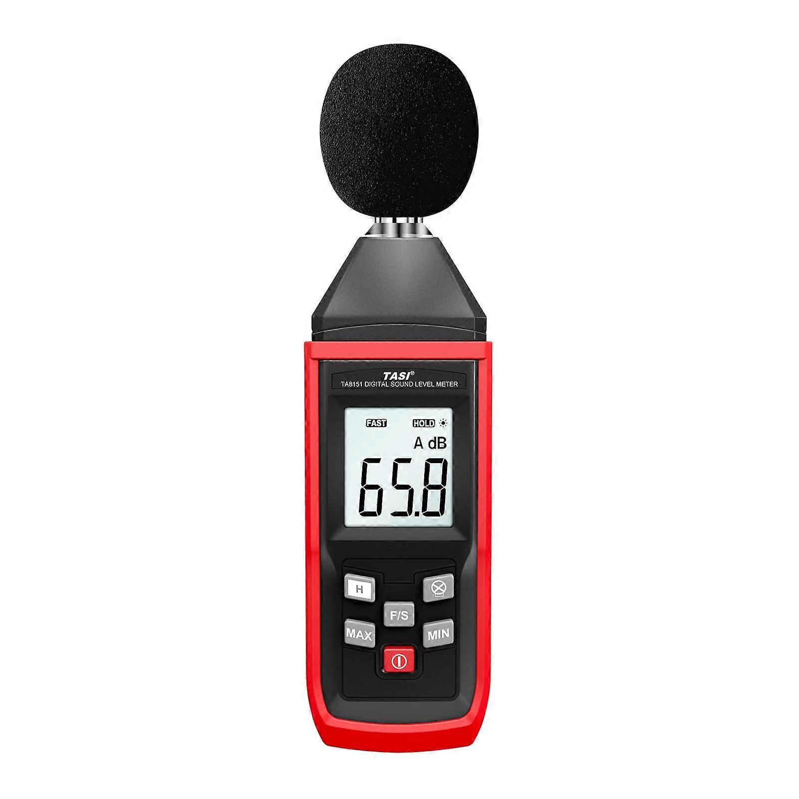 TA8151 Digital Sound Level Meter SLM Household Noise Tester Professional High-Precision Noise Tester Handheld Sound Detector Decibel Monitor 30-130dB 