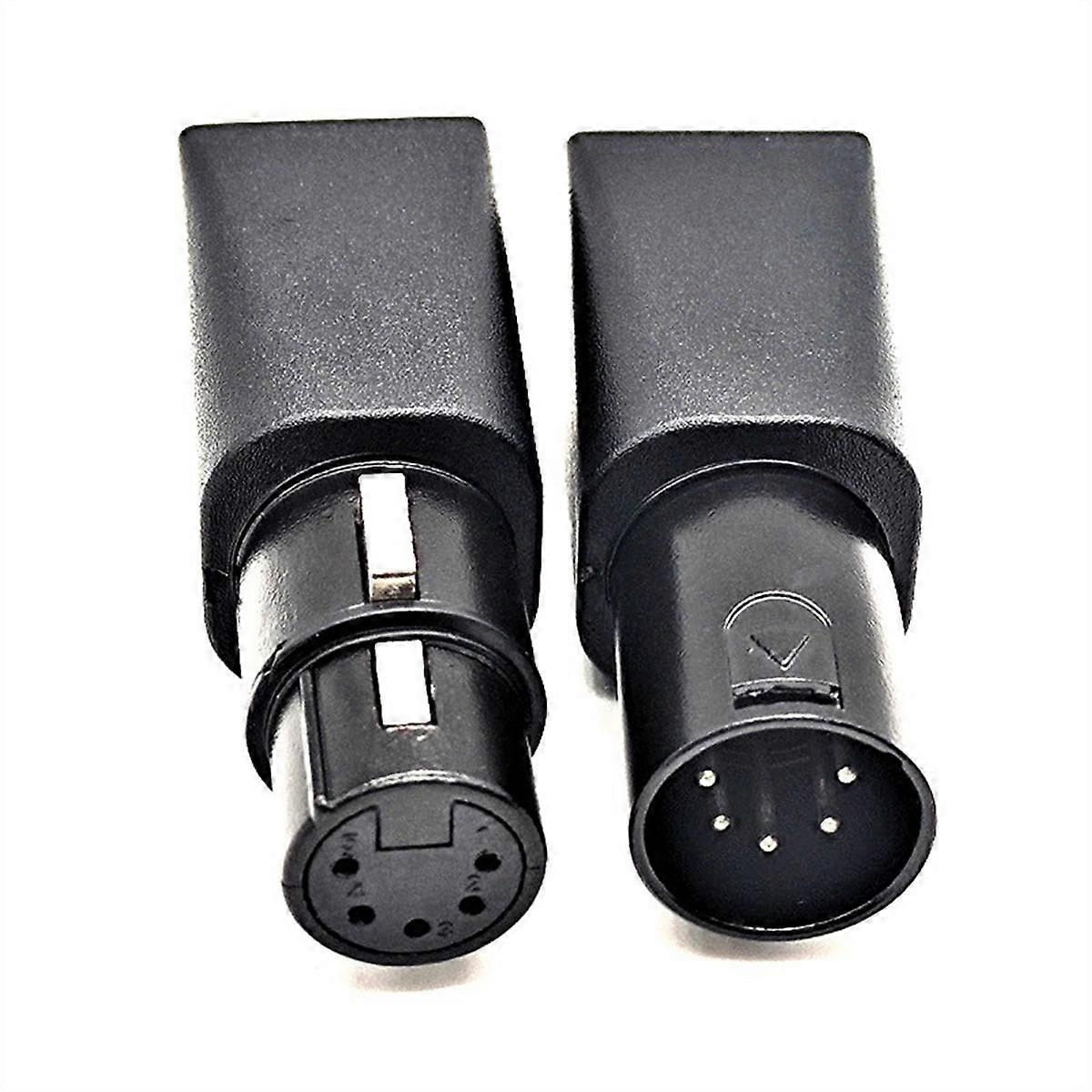1Pair DMX - RJ45 csatlakozó RJ45 Ethernet 5 tűs XLR DMX anya és apa adapter audio-video