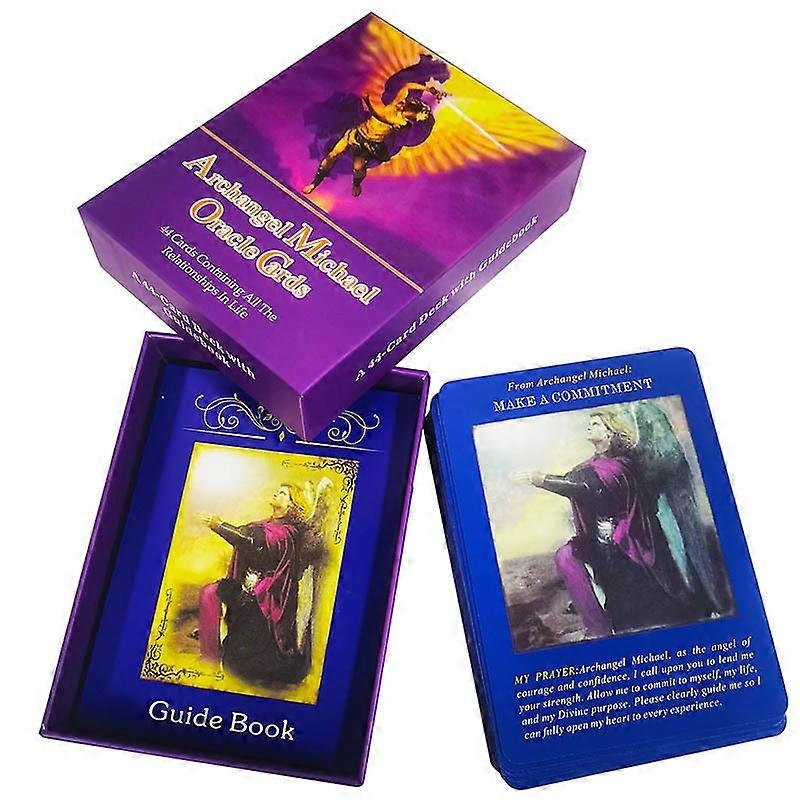 12*8cm Archangel Michael oracle Card Game