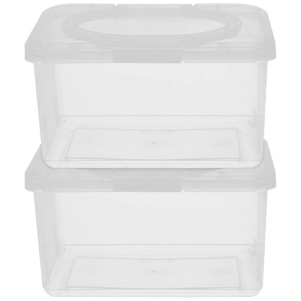 2kpl pyyhintäannostelija uudelleenkäytettävä vauvanpyyhintäsäiliö lastentarhan koti vauvanpyyhkeiden pidike