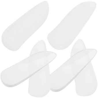 Pairs of Gel Half Insoles Orthotic Heel Pads Inside Outside