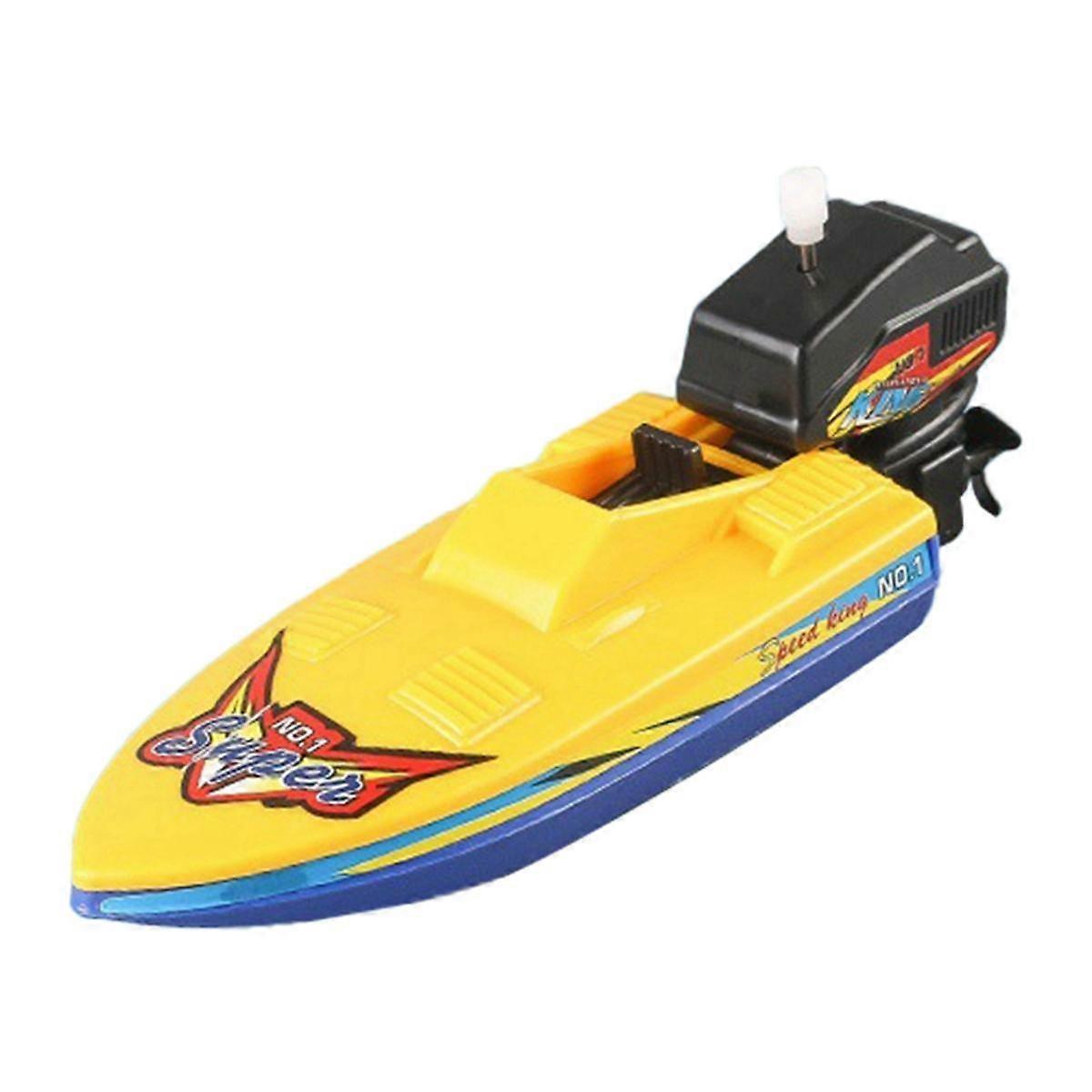enfants Bateau Rapide Bateau Wind Up Jouet Bain Jouets Jouets De Douche Flotter Dans L’eau Enfants Classique Mécanique Jouets Pour Les Enfants Cadeau D