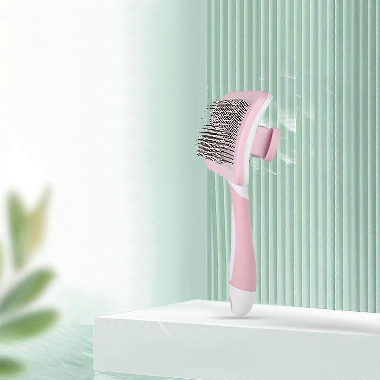 Pet Grooming Brush Double Sided Shedding And Dematting Undercoat Rake Comb For Dogs And Cats Extra Wide Dog Grooming Brush Dog Shedding Brush