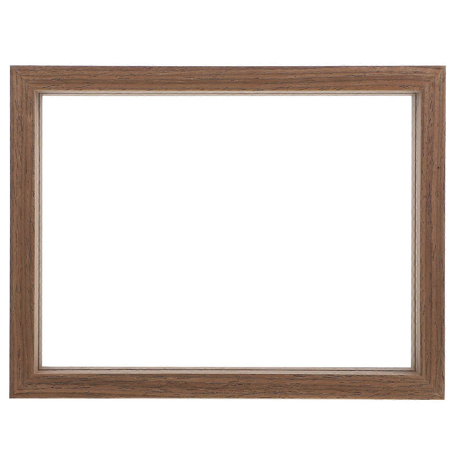 Glass Display Frame with Frame Specimen Frame Double Glass Frame Picture Frame (Square, 8 inches)