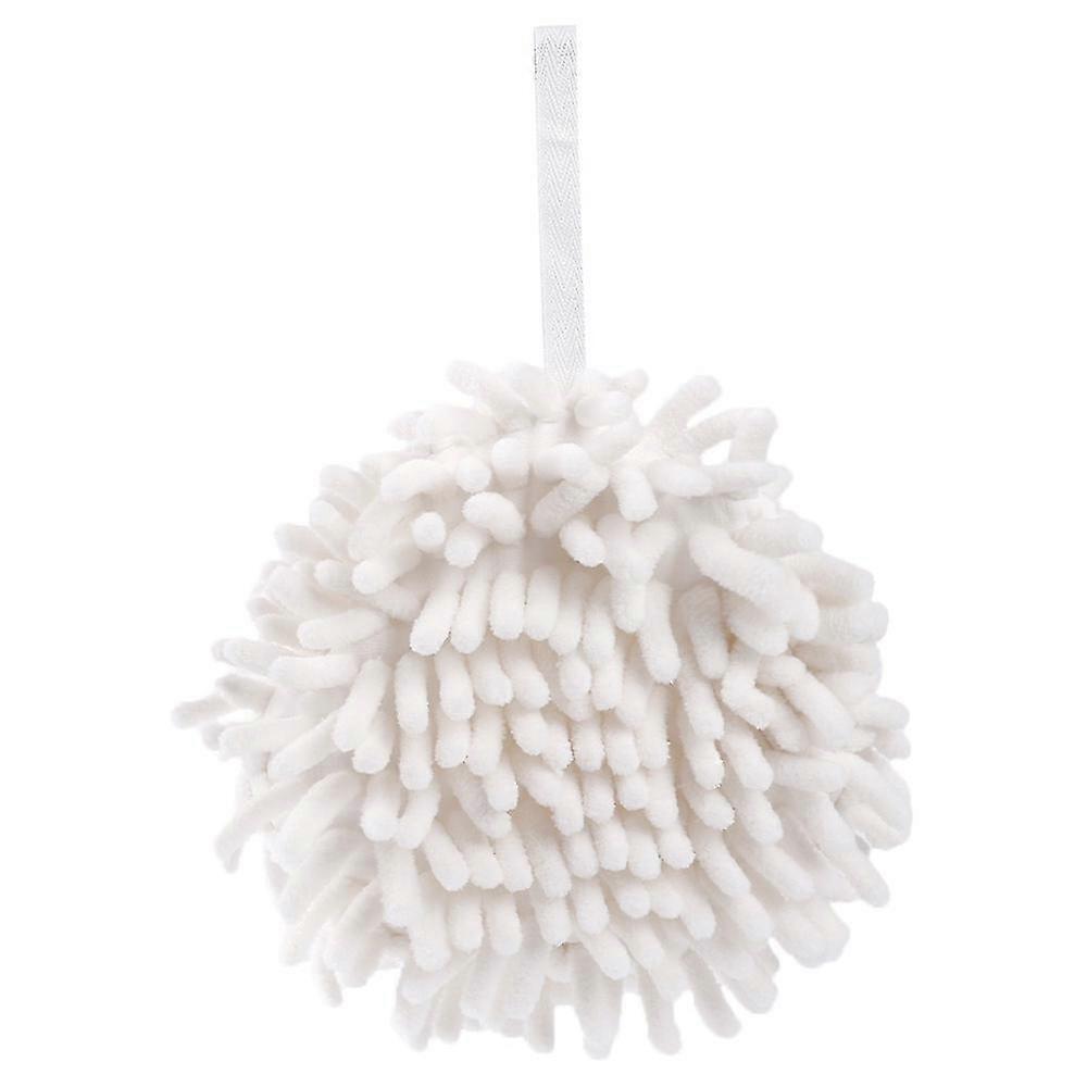 Quick-drying Double Sided Chenille Ball / Soft Absorbent Chenille Wipe Hands