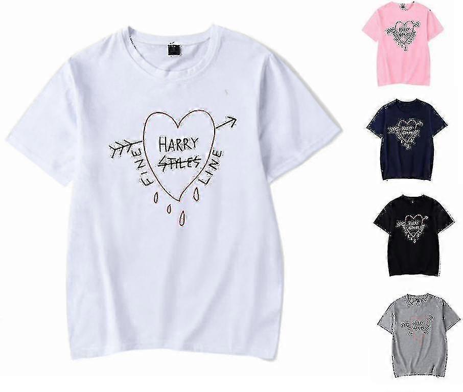 Harry Styles Fine Line Printed T-shirt Women Men Casual Short Sleeve Tshirts High Quality