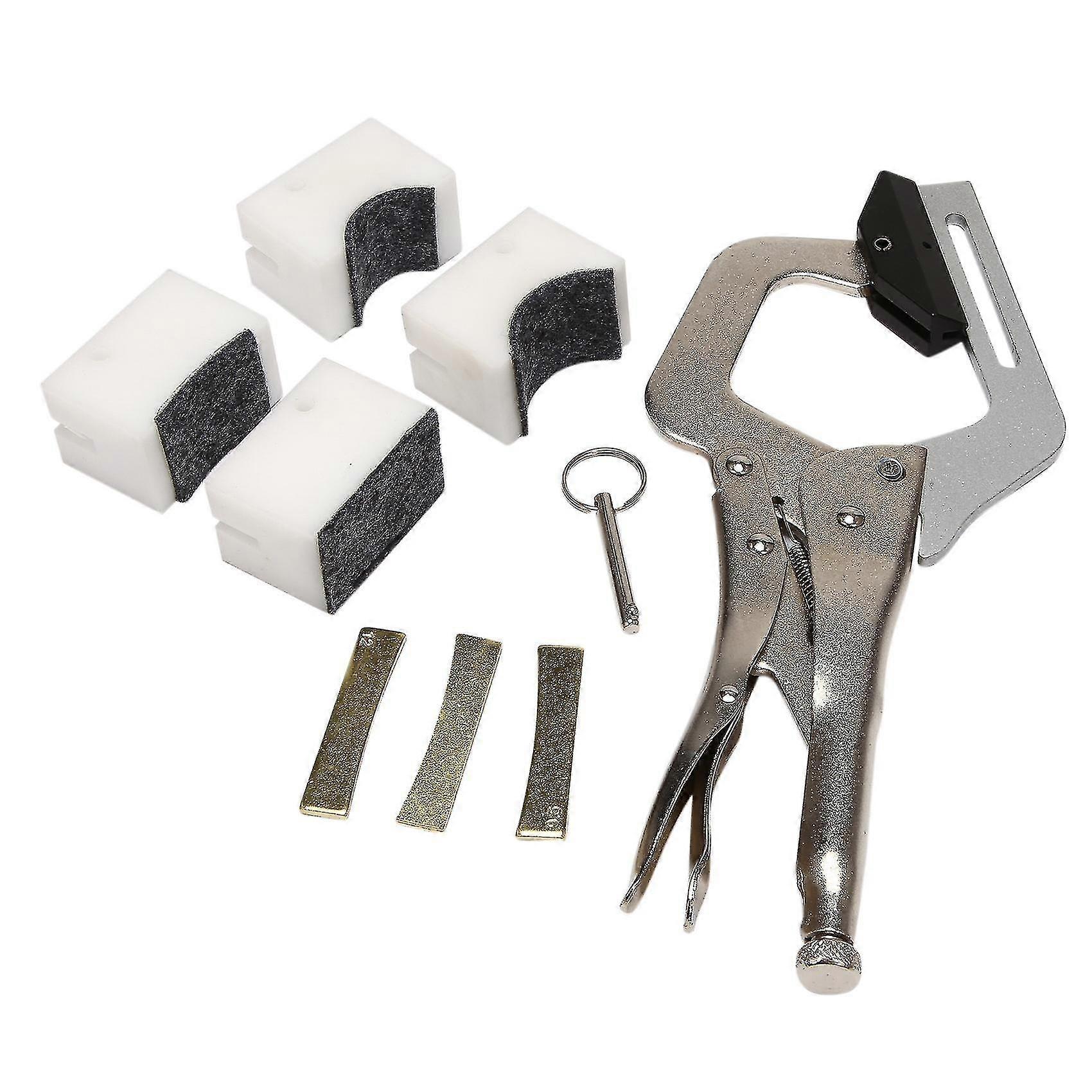 Fingerboard Fret Press Inserts Tool For Guitar Set With 3 Press Caul