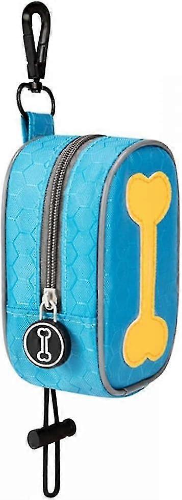 لحامل كيس أنبوب ، موزع كيس نفايات مع / سحاب للمشي للكلاب (بدون أكياس البراز)