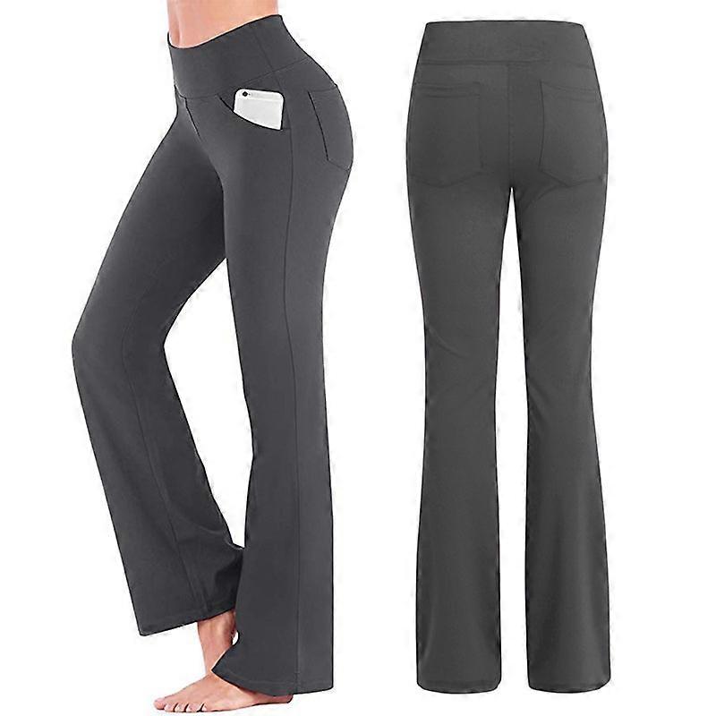 kvinners lange bukser høst solid elegant kvinnelig yoga bukser høy midje damer elastisk