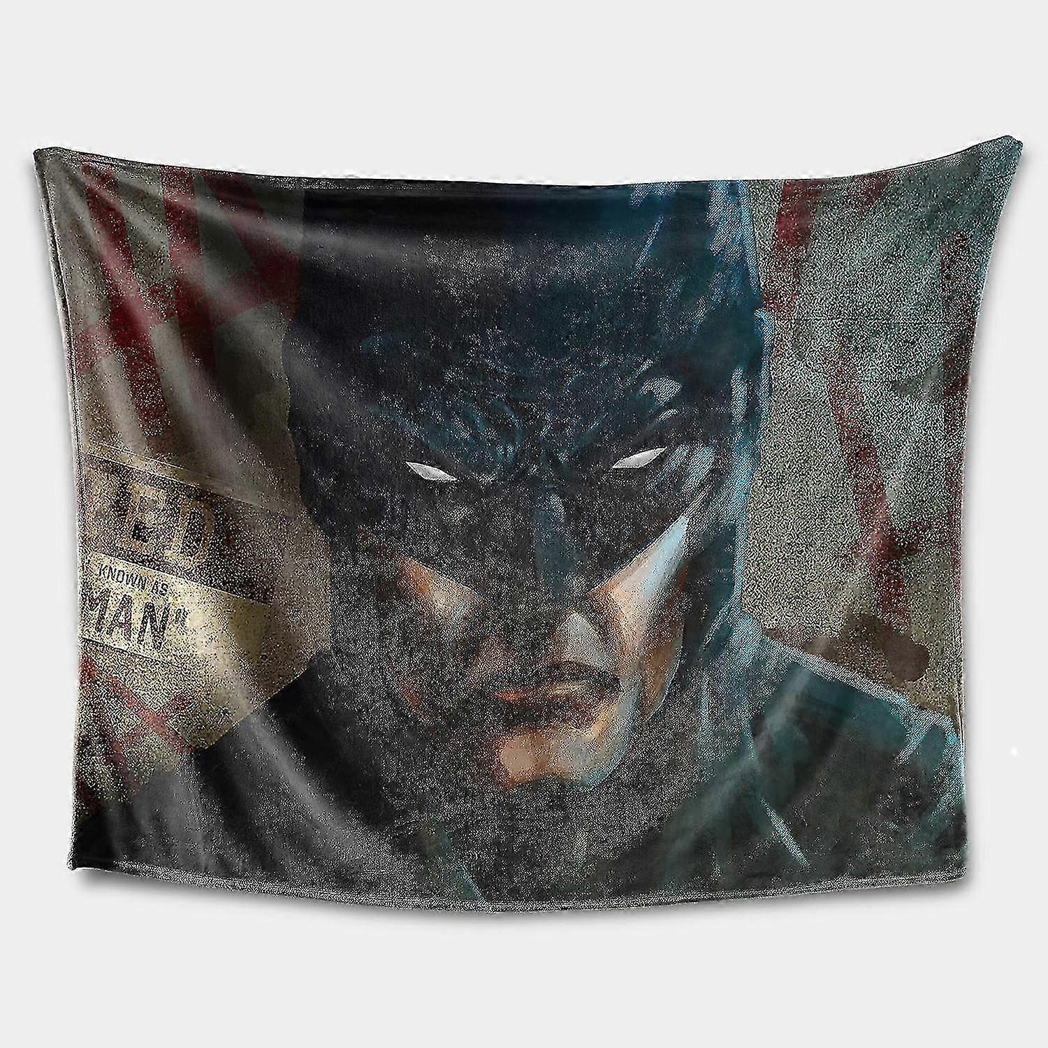 t332 Cobertor Bat Hero Wayne Cobertor de Flanela Leve Aconchegante Cobertor Cobertor Cama Quente Cobertor bn332