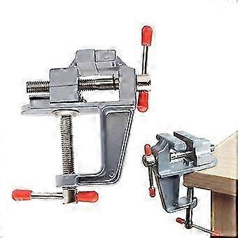 Mini Bench Vice Table Clamp Small Bench Vise for Workbench Small Vice Clamp for Polishing Jewelry Carving Clock Repair Model Making Manual Carving
