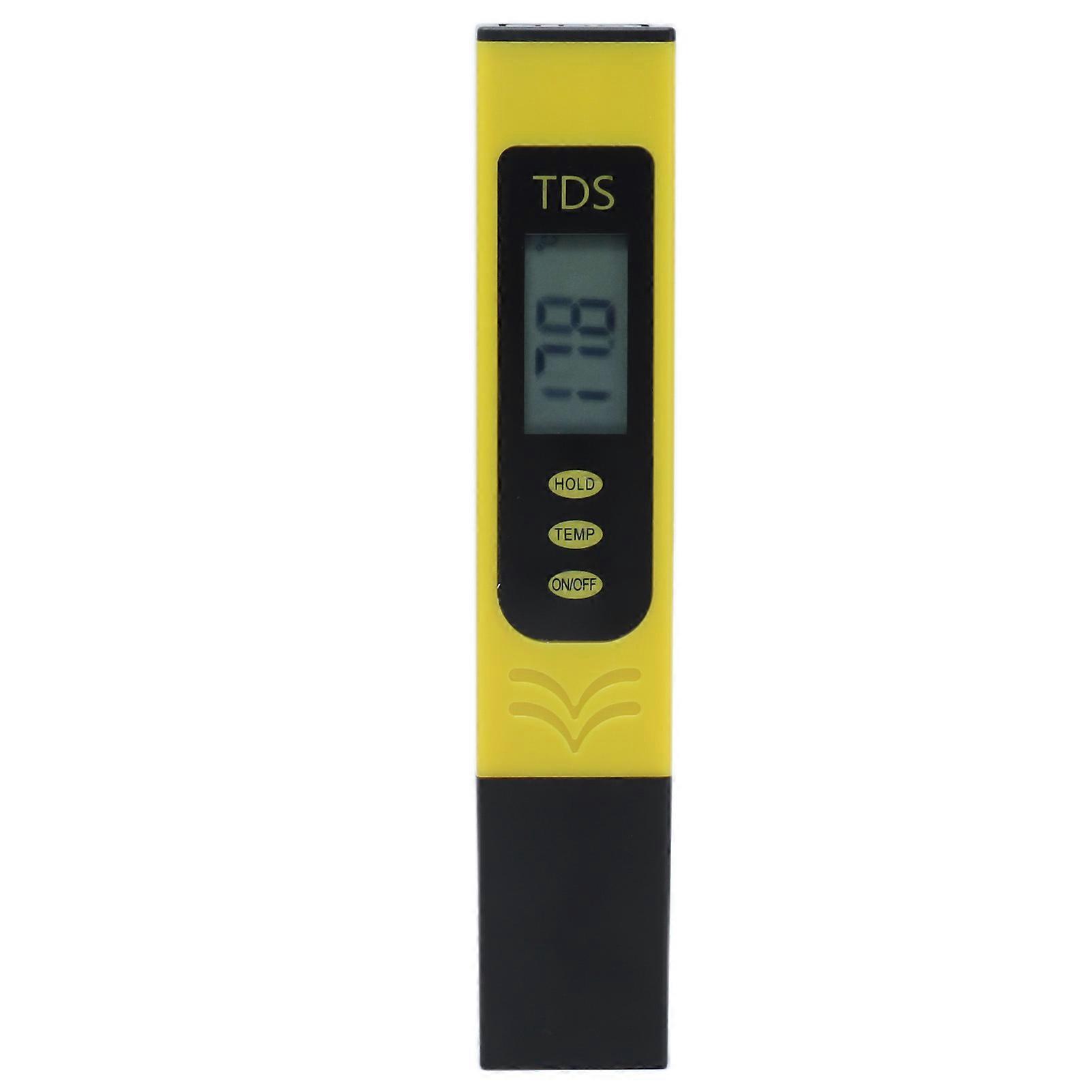 Water Testing Pen LCD Screen Safe Reliable Automatic Temperature Compensation Accurate Display Water Quality Tester