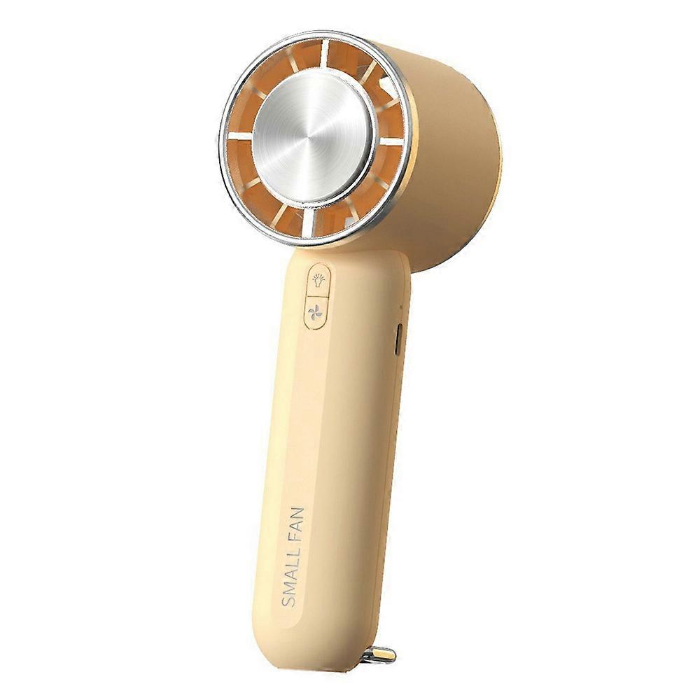Type C HX138 Outdoor Travel Camping Cold Compress 3 Speed Handheld Fan with Light